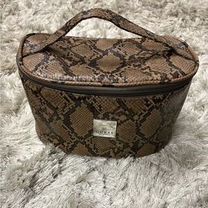 Guess Tan and Black Snake Print Bag
